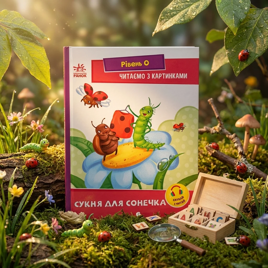 Книга Читаємо з картинками. Сукня для сонечка