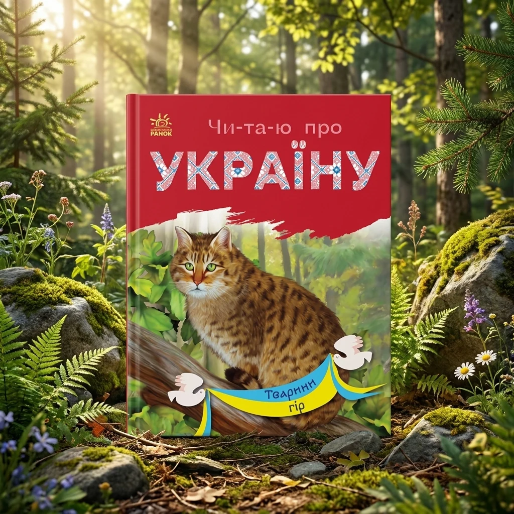 Книга Читаю про Україну Тварини гір С366021У