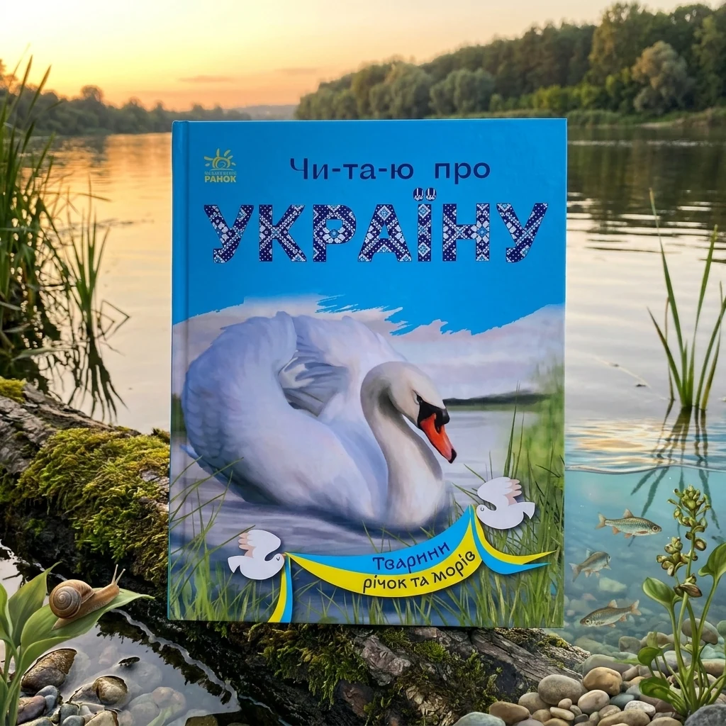 Книга Читаю про Україну Тварини річок та морів С366024У