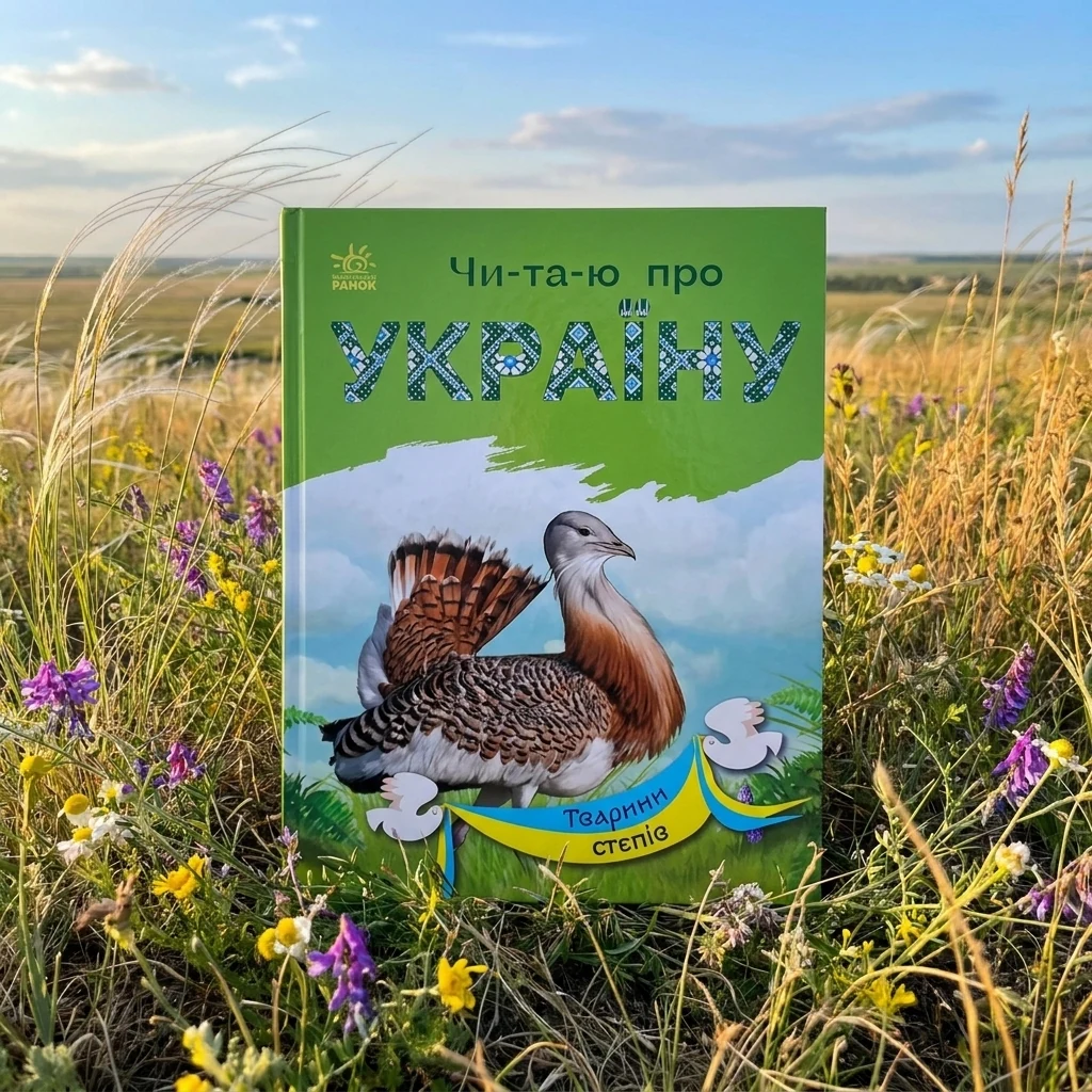 Книга Читаю про Україну Тварини степів С366022У