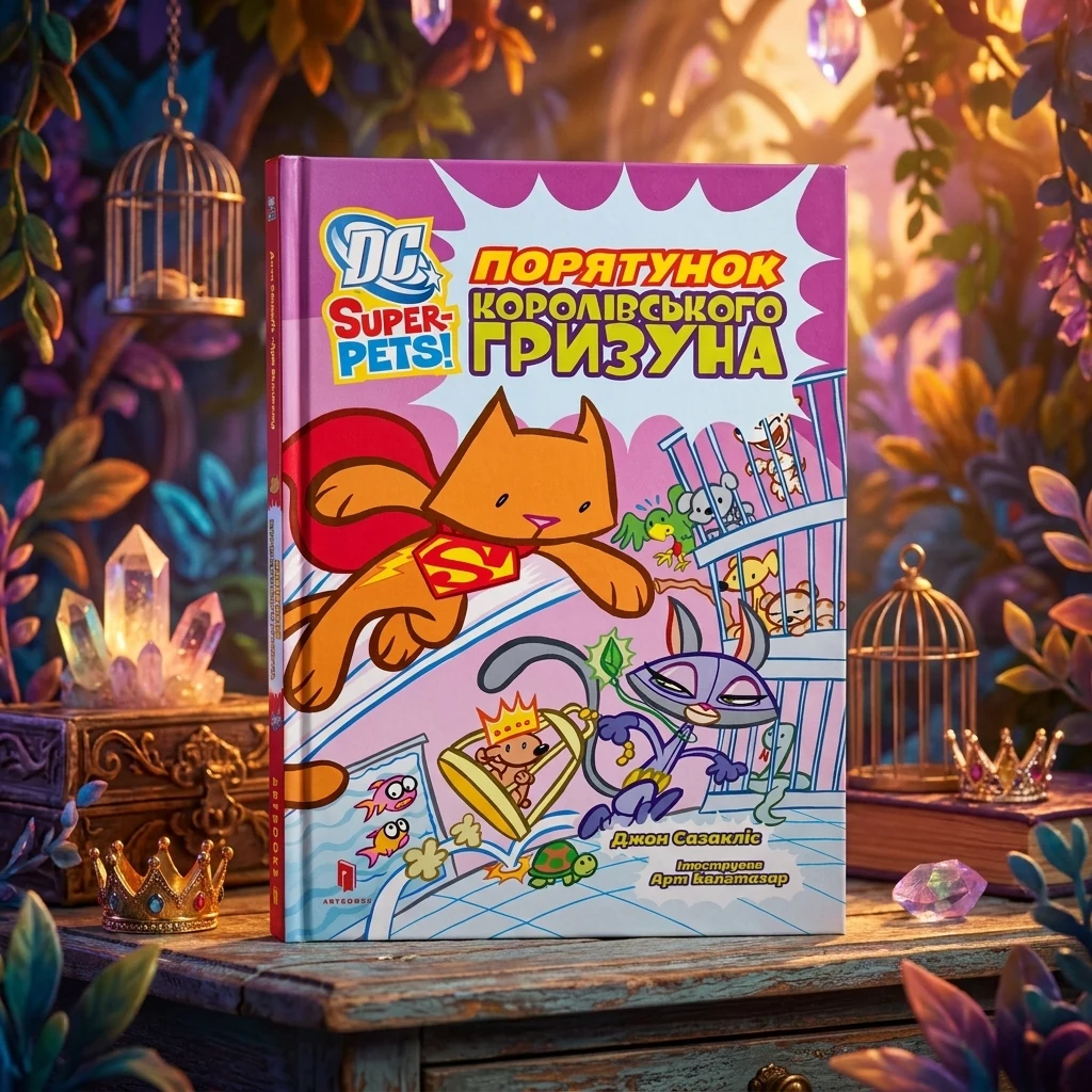 Книга DC Super-Pets Порятунок королівського гризуна
