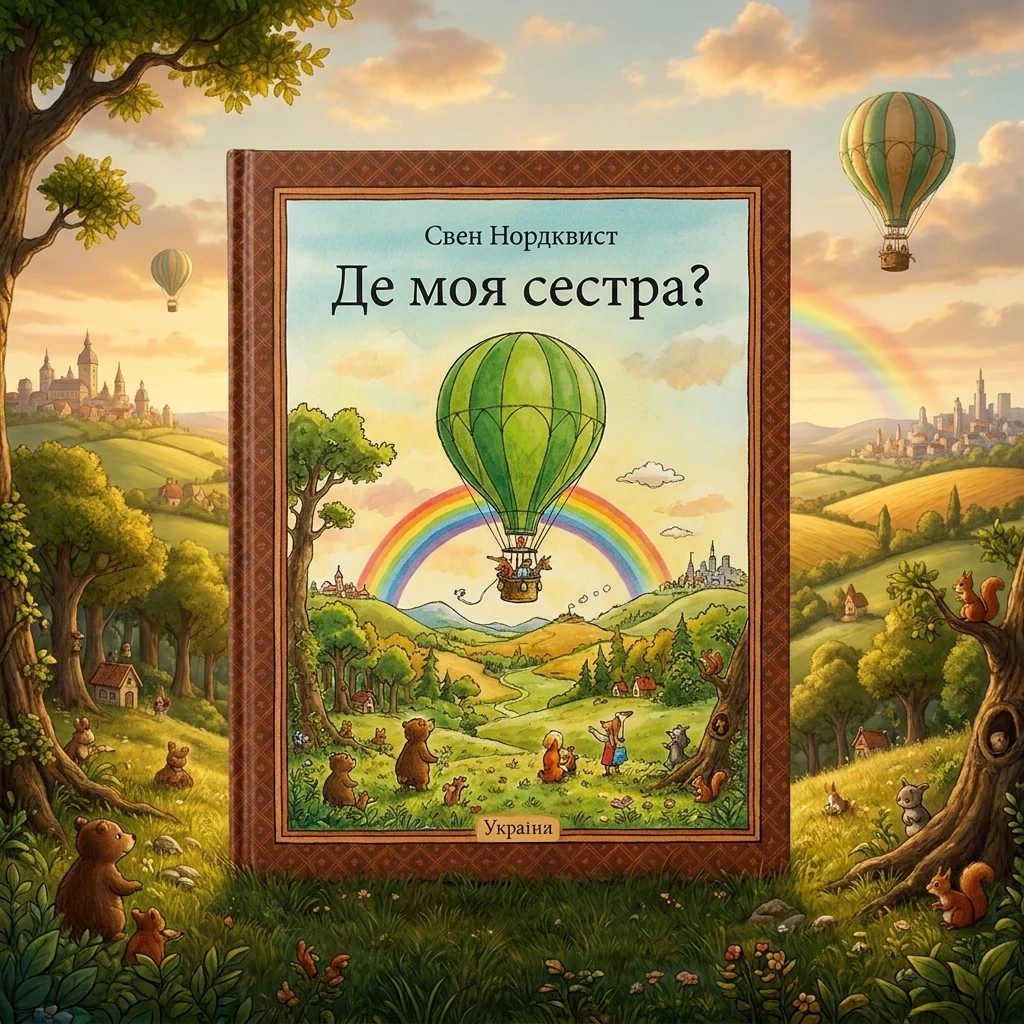 Книга Де моя сестра Свен Нордквіст Богдан 44526