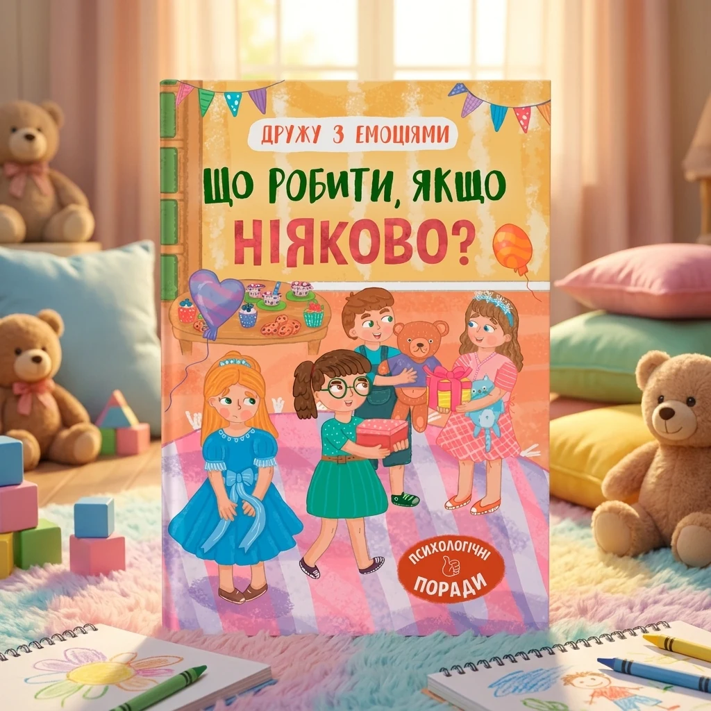 Книга Дружу з емоціями Що робити якщо ніяково
