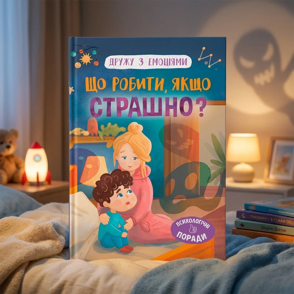 Книга Дружу з емоціями Що робити якщо страшно
