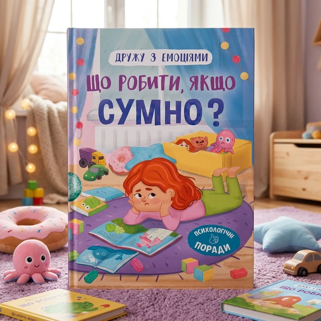 Книга Дружу з емоціями Що робити якщо сумно