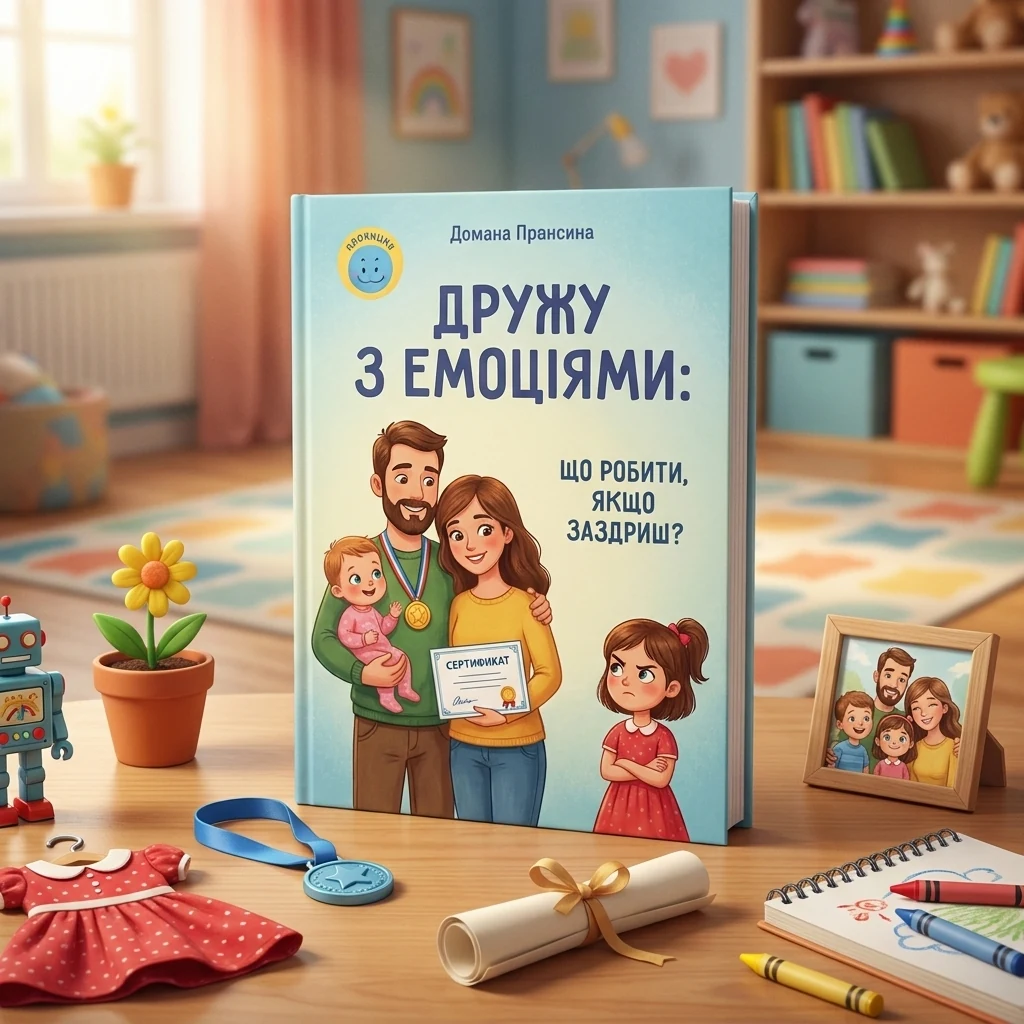 Книга Дружу з емоціями Що робити якщо заздриш
