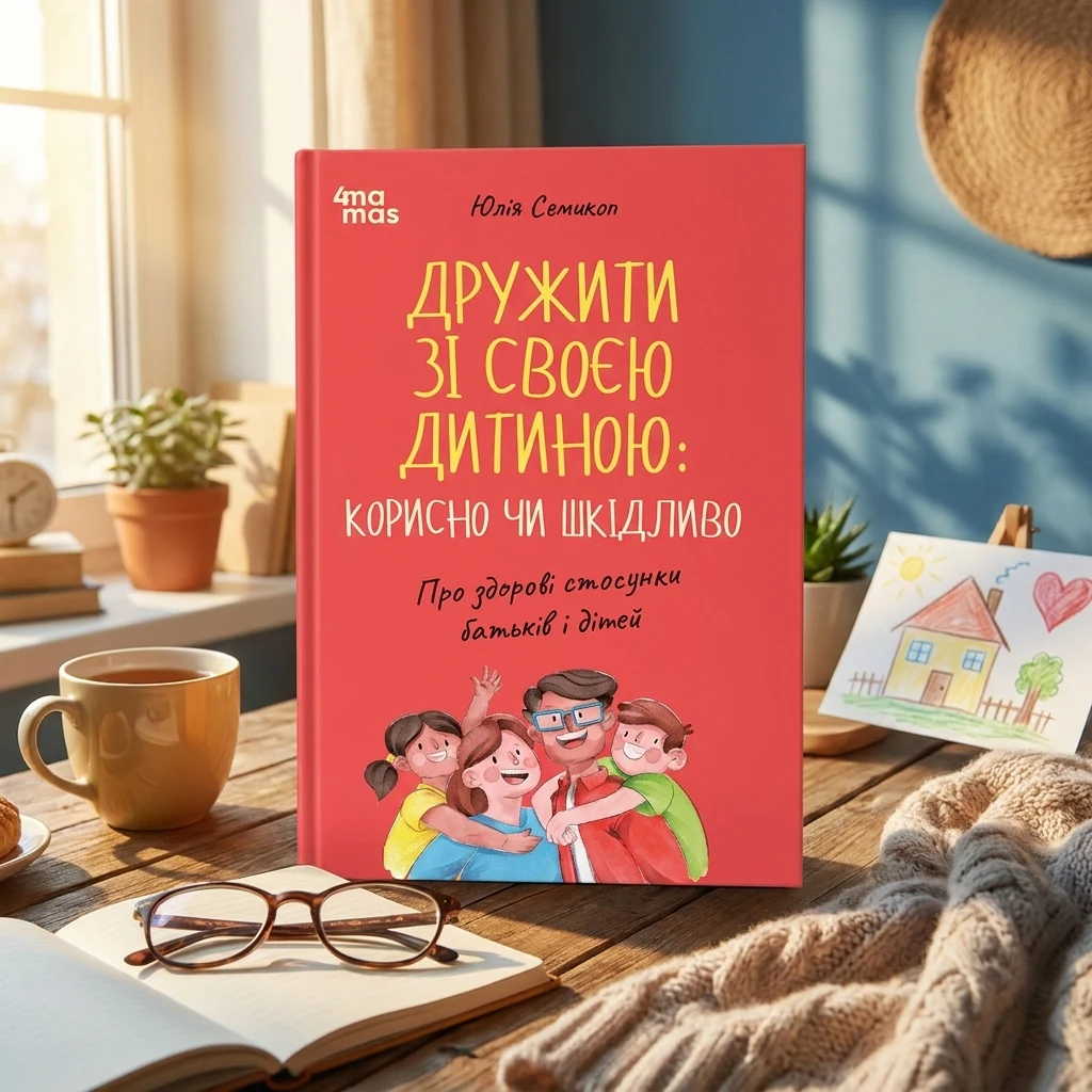Книга Дружити зі своєю дитиною: корисно чи шкідливо
