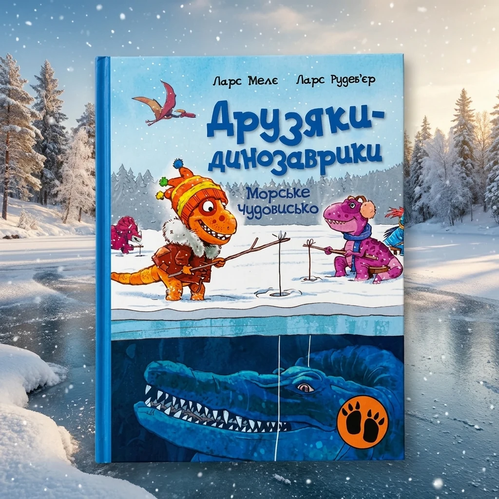 Книга Друзяки-динозаврики Морське чудовисько 480572