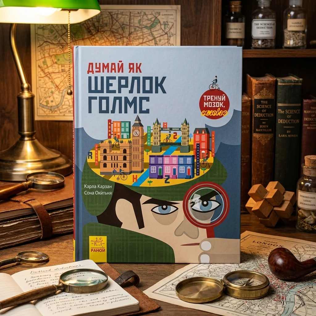 КНИГА Думай як : Думай як Шерлок Голмс (у)