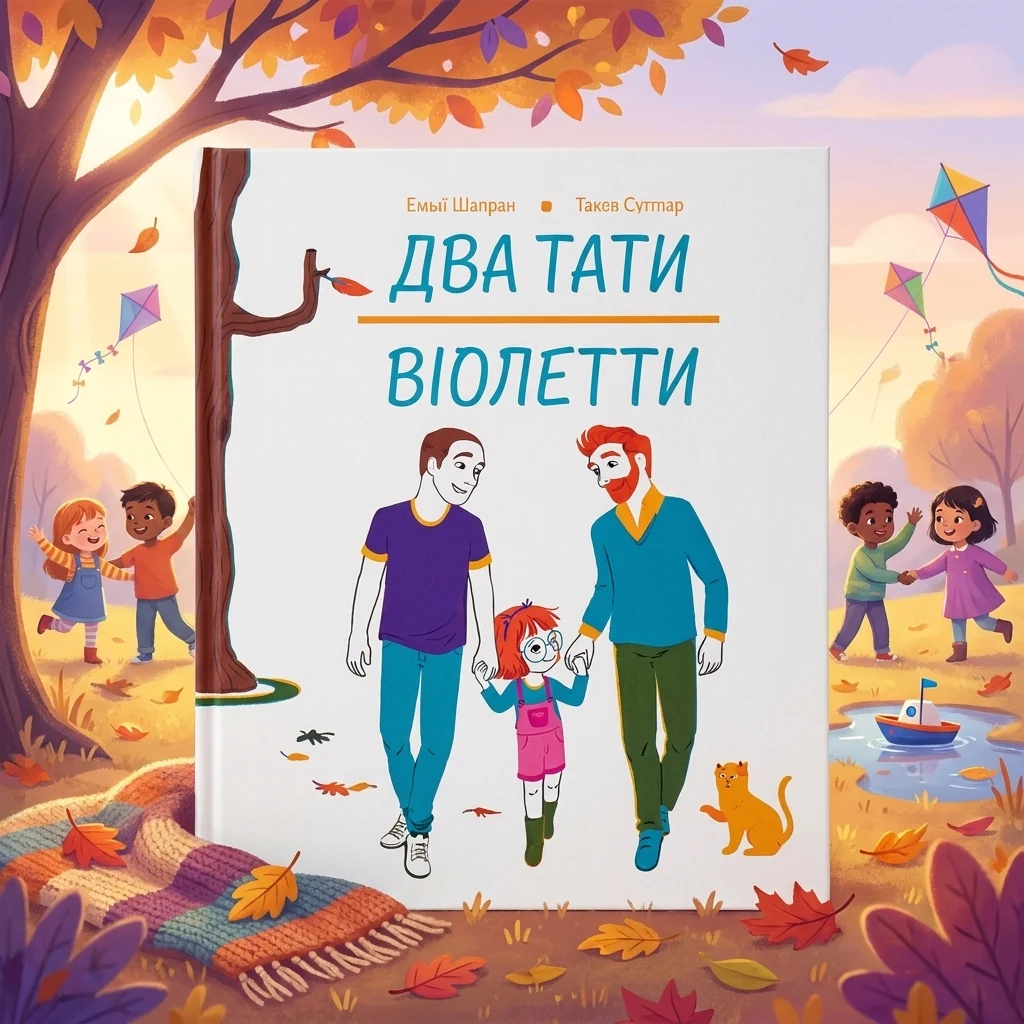 Книга Два тати Віолетти ЖОРЖ Z104121У