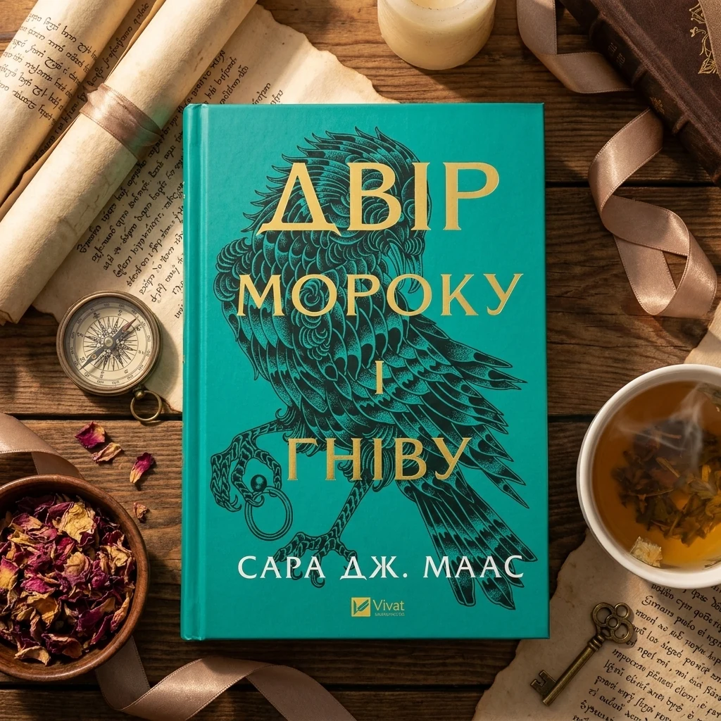 Книга Двір мороку і гніву (нова обкладинка)
