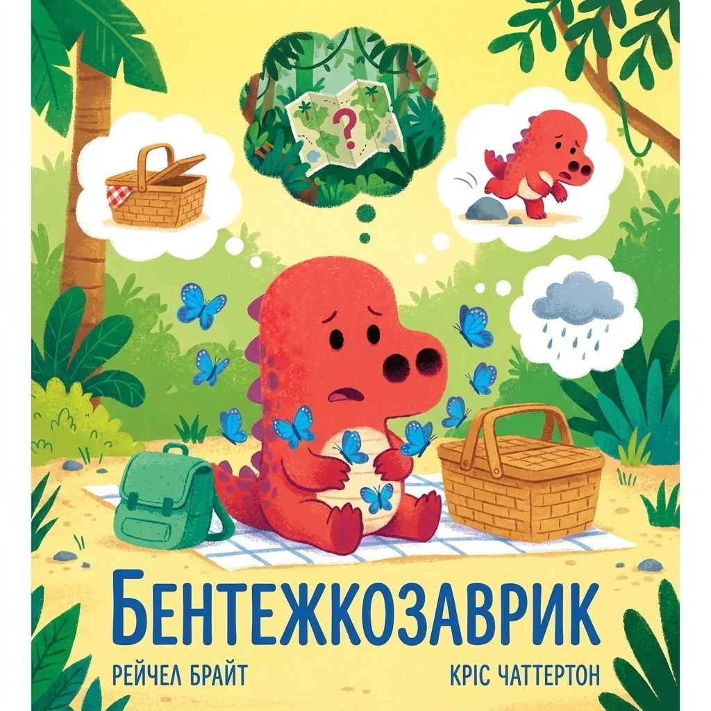 Книга Дино-почуття : Бентежкозаврик (у)