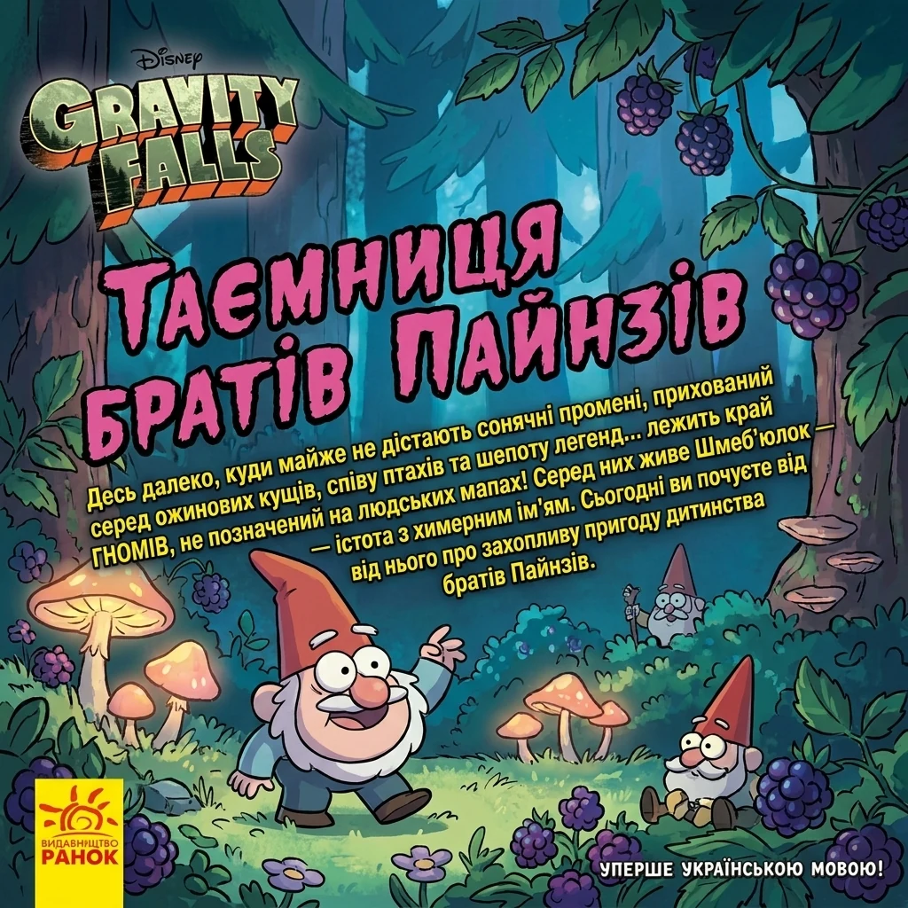 Книга Дисней Ґравіті Фолз Історії Таємниця братів Пайнз