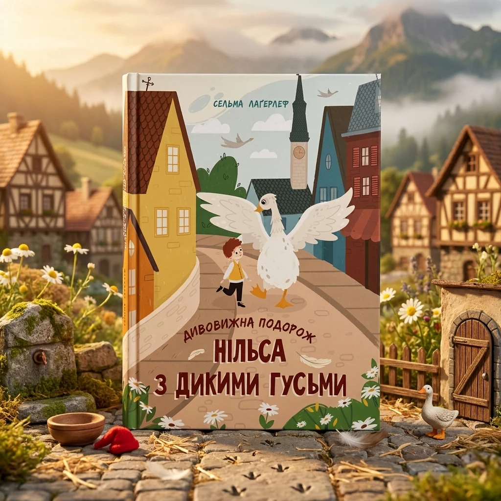 Книга Дивовижна подорож Нільса з дикими гусьми Видаництво Ранок Ч179033У