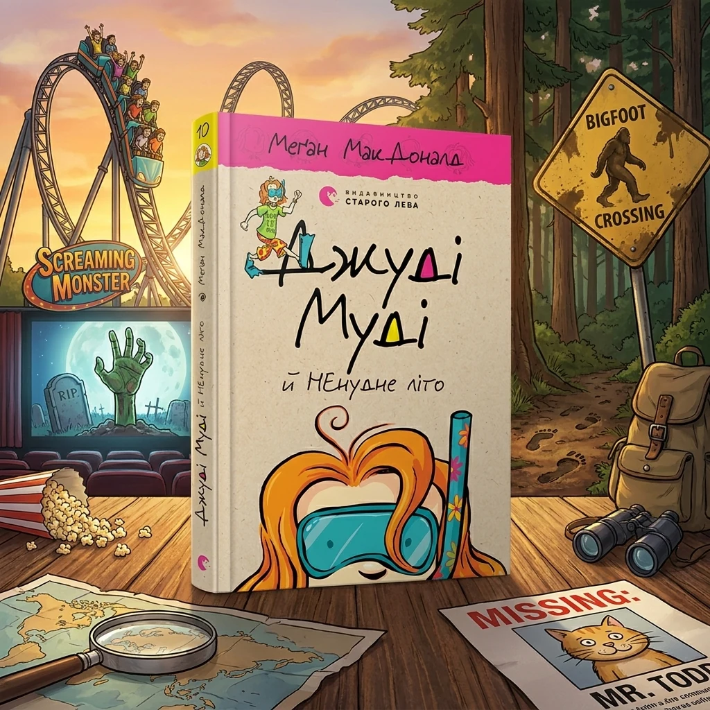 Книга Джуді Муді й НЕнудне літо