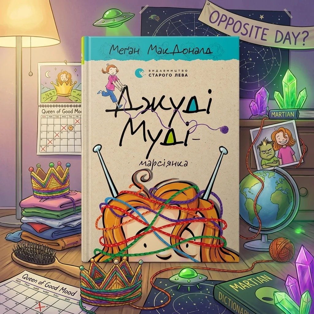 Книга ДЖУДІ МУДІ - МАРСІЯНКА_12 МакДоналд