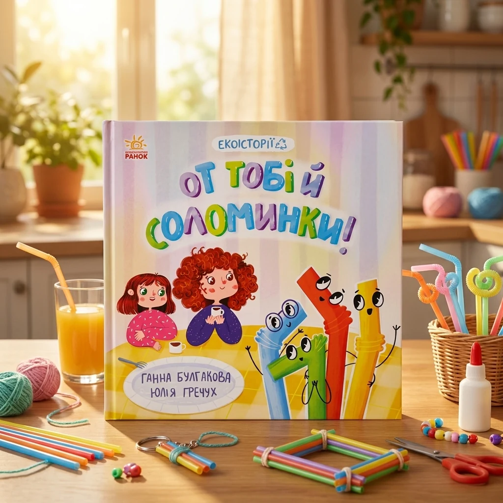 Книга Екоісторії От тобі й соломинки