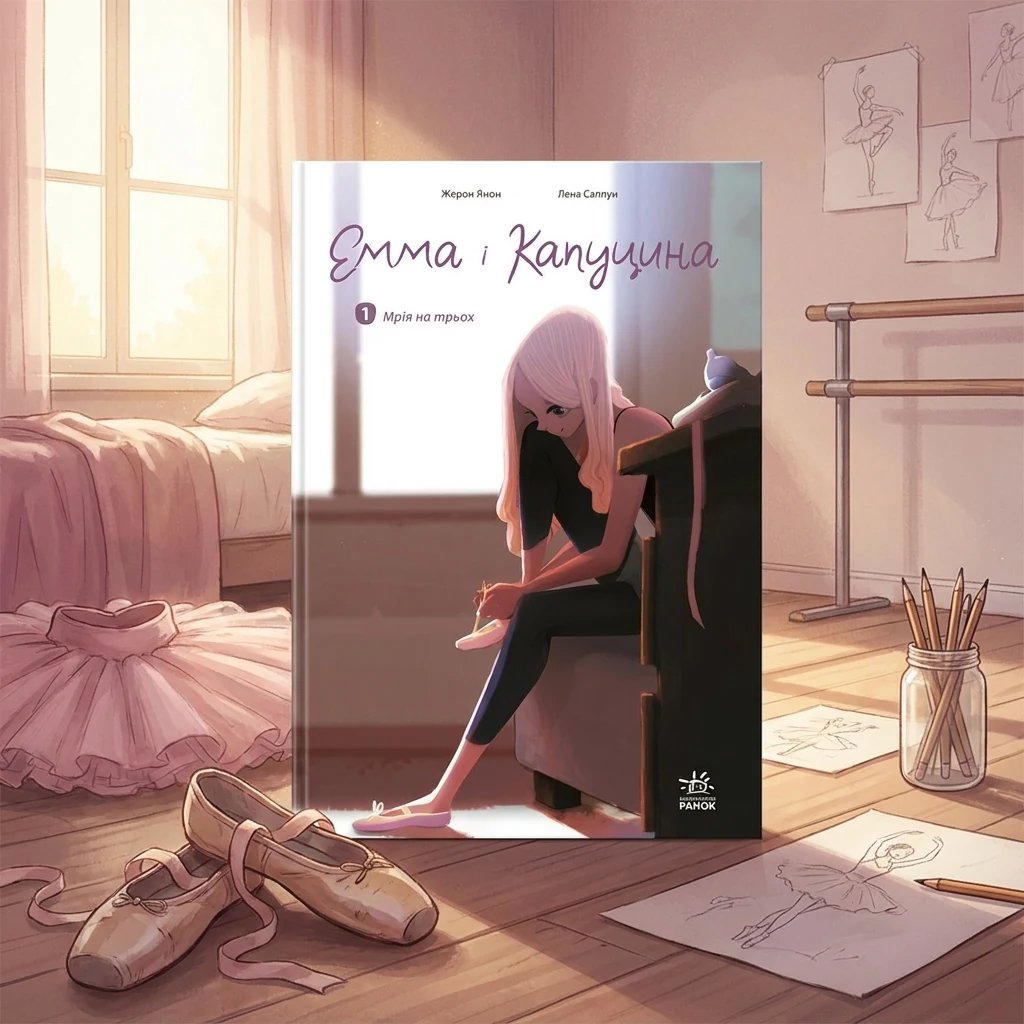Книга Емма і Капуцина. Мрія на трьох. Том 1
