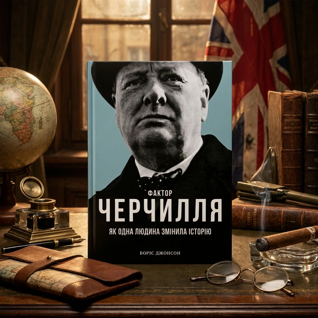 КНИГА Фактор Черчилля Як одна людина змінила історію