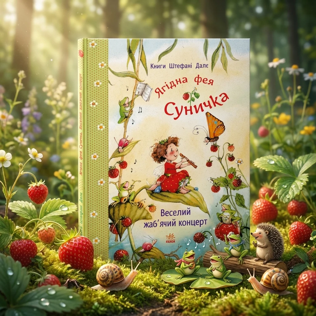 Книга Фея Суничка Веселий жаб ячий концерт