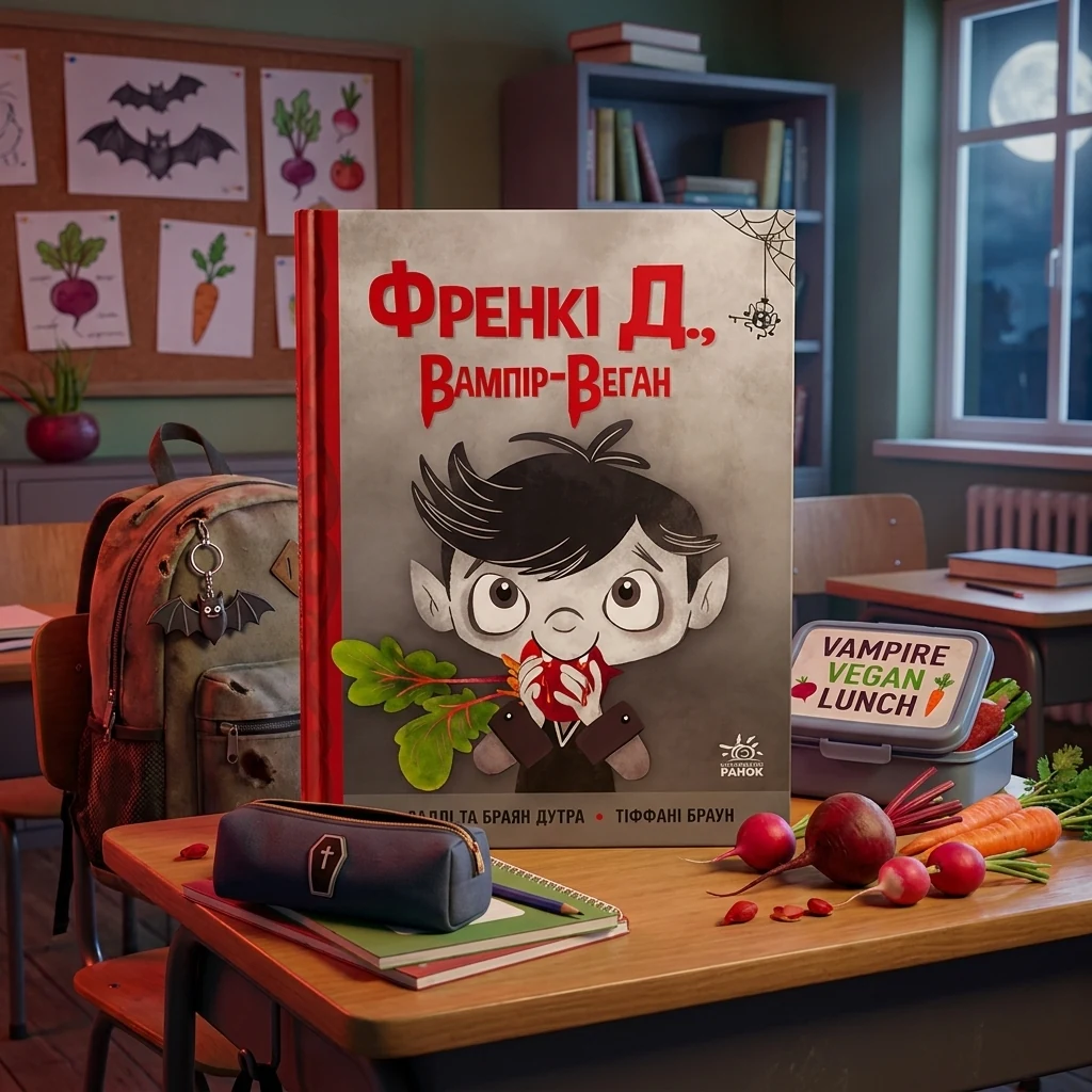 Книга Френкі Д. вампір-веган