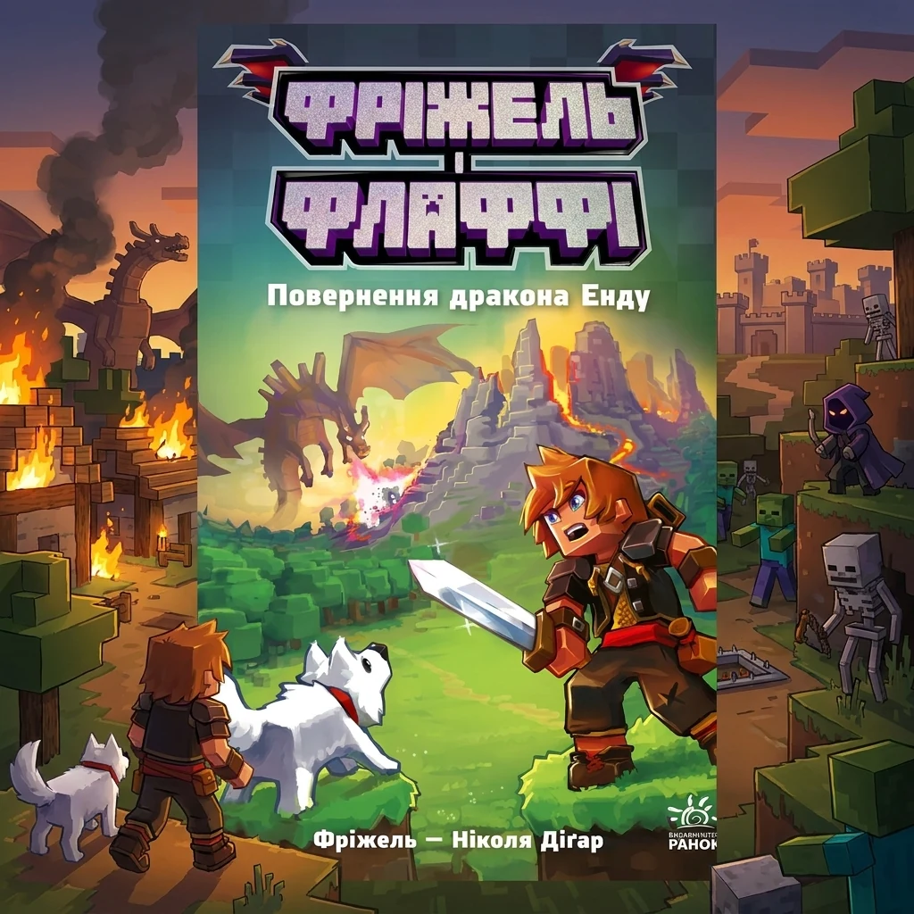 Книга Фріжель і Флаффі. Повернення дракона Енду. Том 1