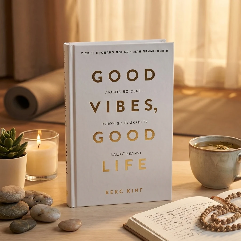 Книга Good Vibes, Good Life. Любов до себе — ключ до розкриття вашої величі