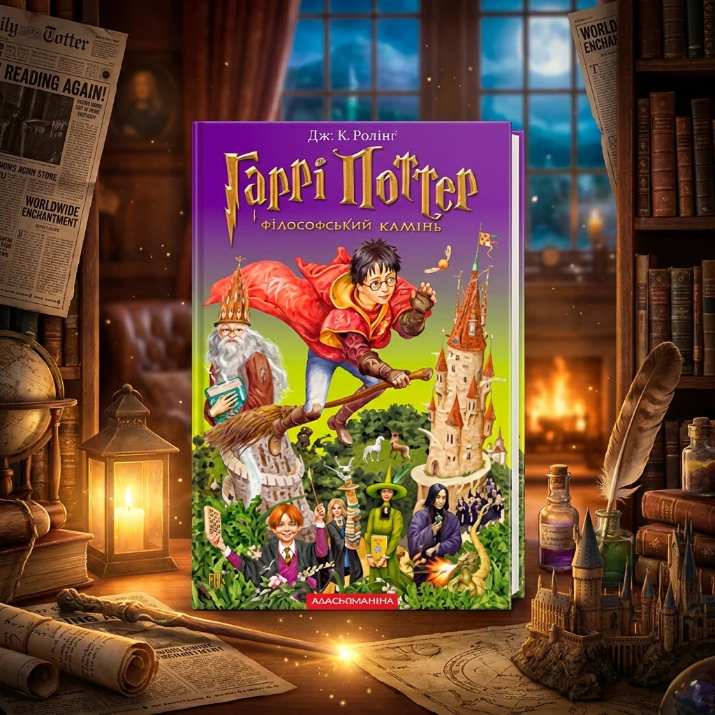 КНИГА Гаррі Поттер і філософський камінь