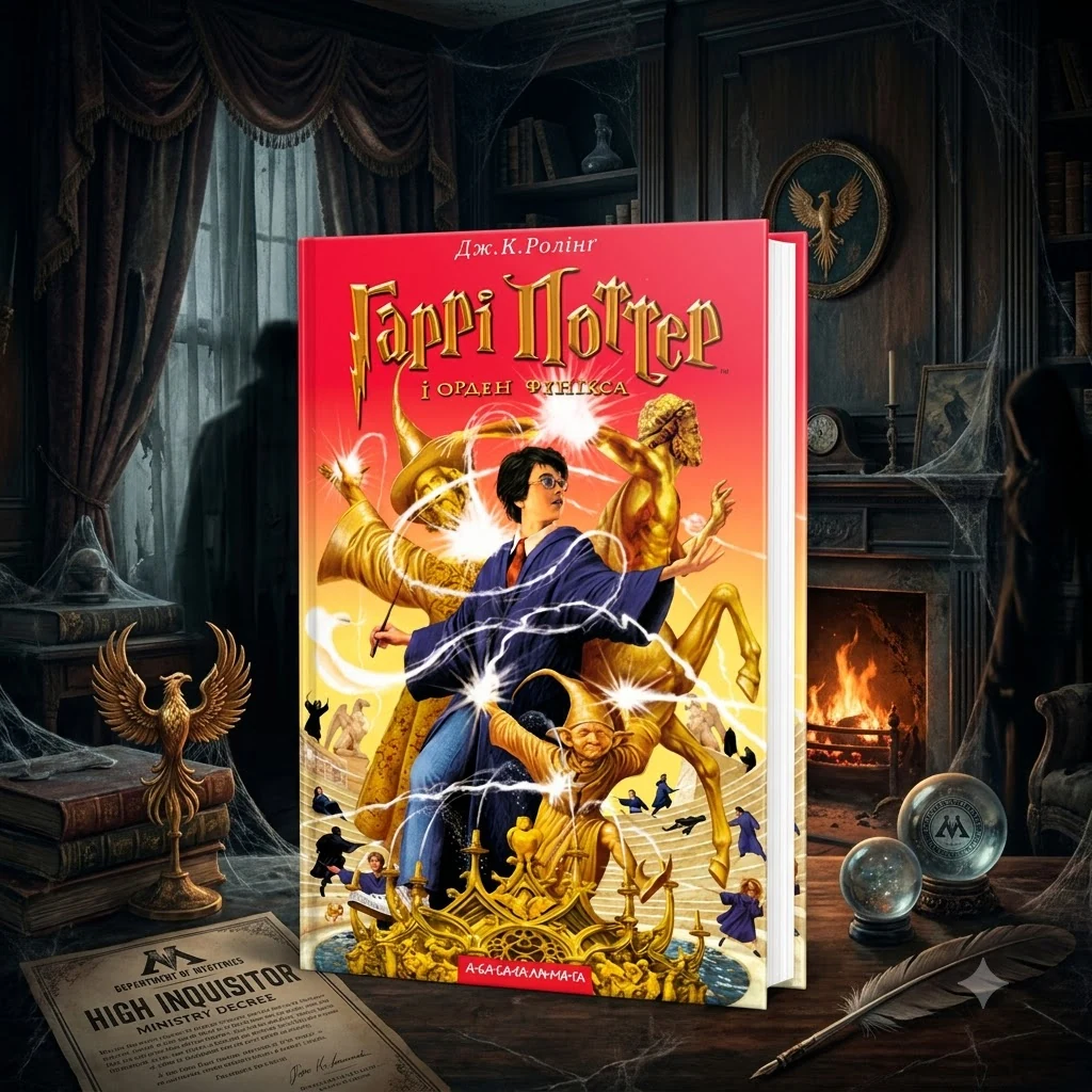 КНИГА Гаррі Поттер і орден Фенікса