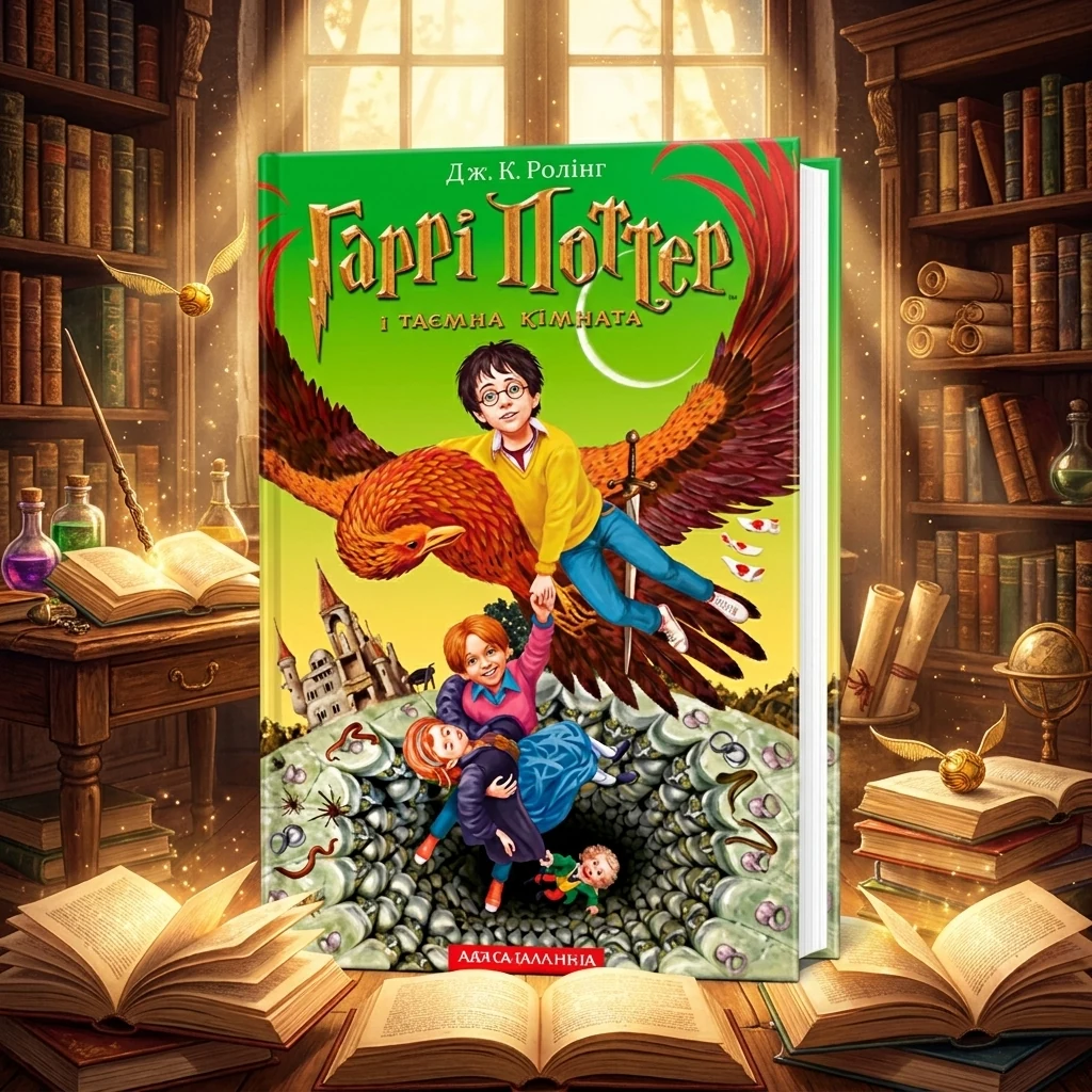 КНИГА Гаррі Поттер і таємна кімната