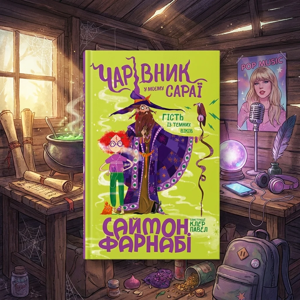 Книга Гість із Темних віків : Чарівник у моєму сараї