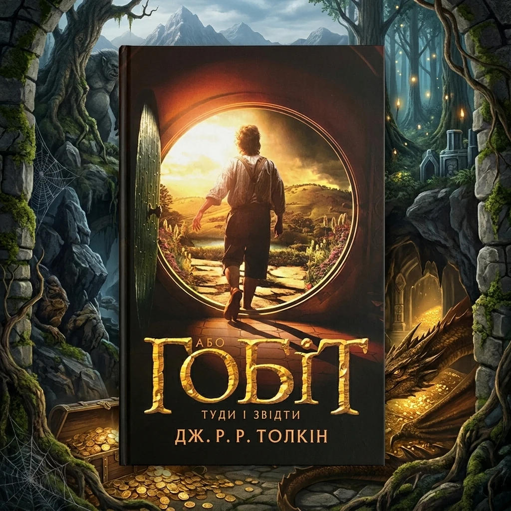 Книга Гобіт або туди і звідти 9544