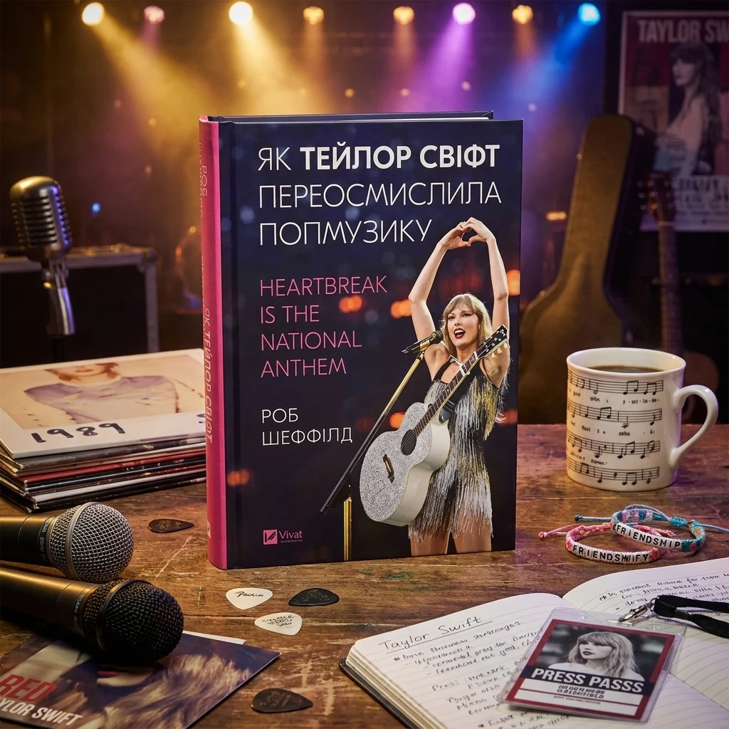 Книга Як Тейлор Свіфт переосмислила попмузику Heartbreak is the National Anthem