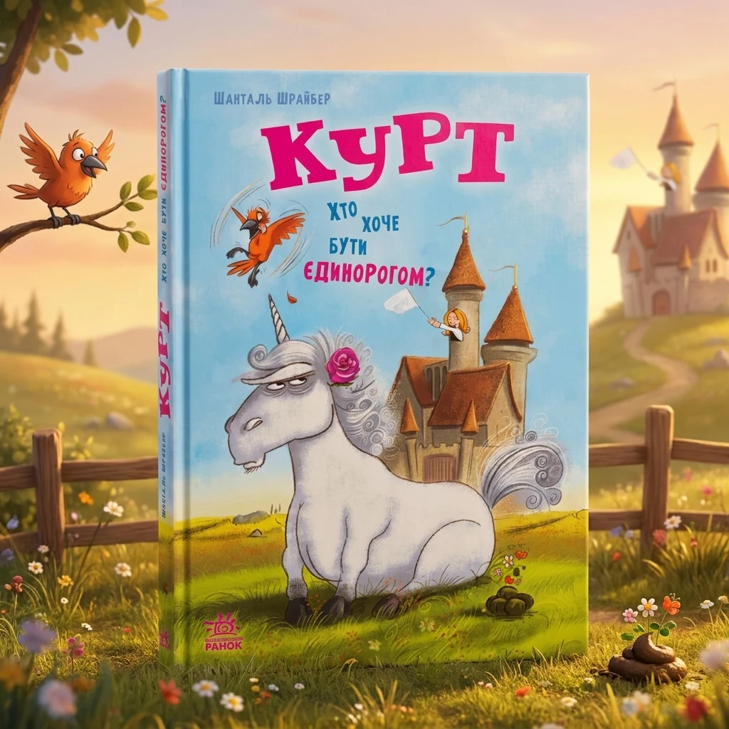 Книга Єдиноріг Курт: Курт Хто хоче бути єдинорогом НЕ1926001У
