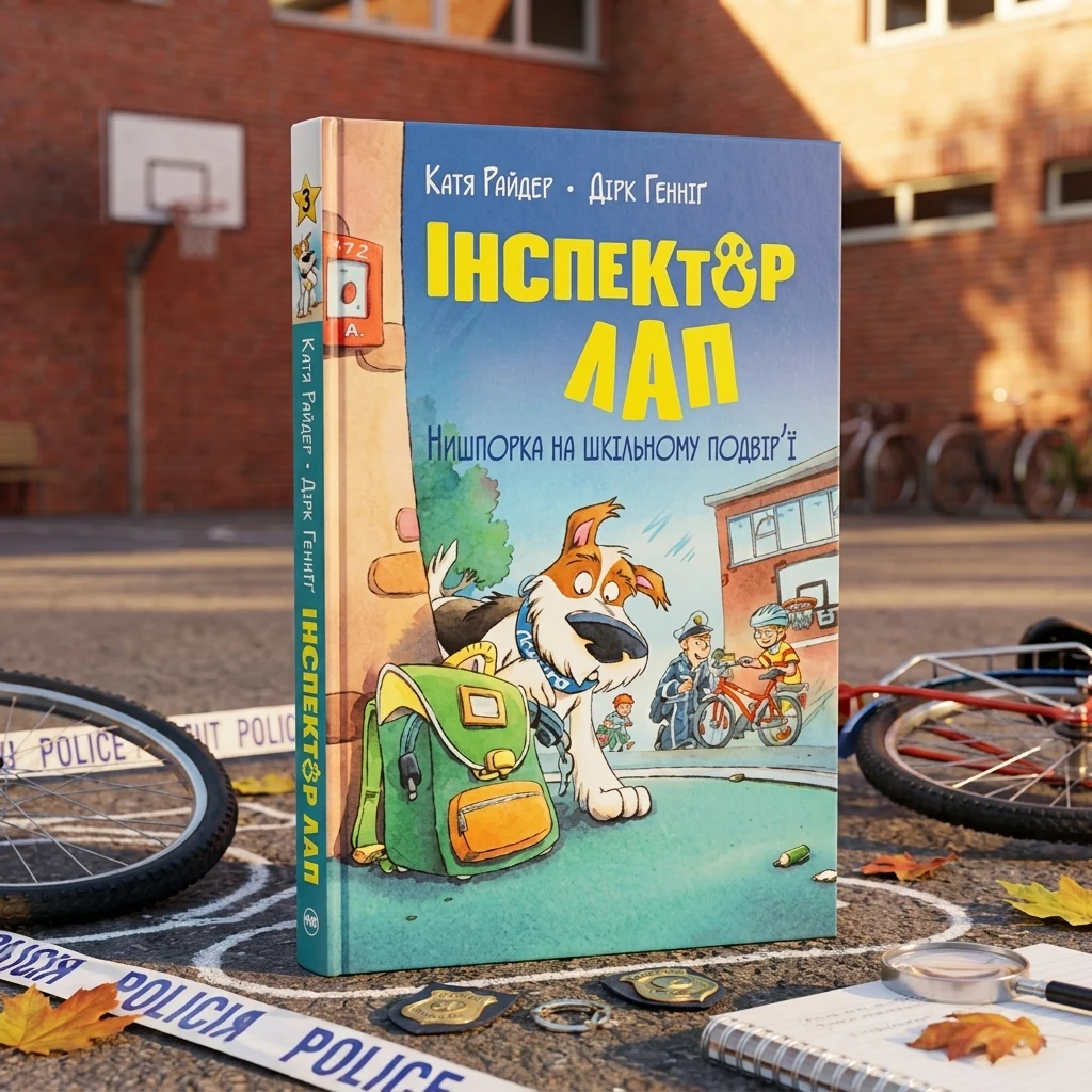 Книга Інспектор лап нишпорка на шкільному подвір`ї 3 К.Райдер 45560