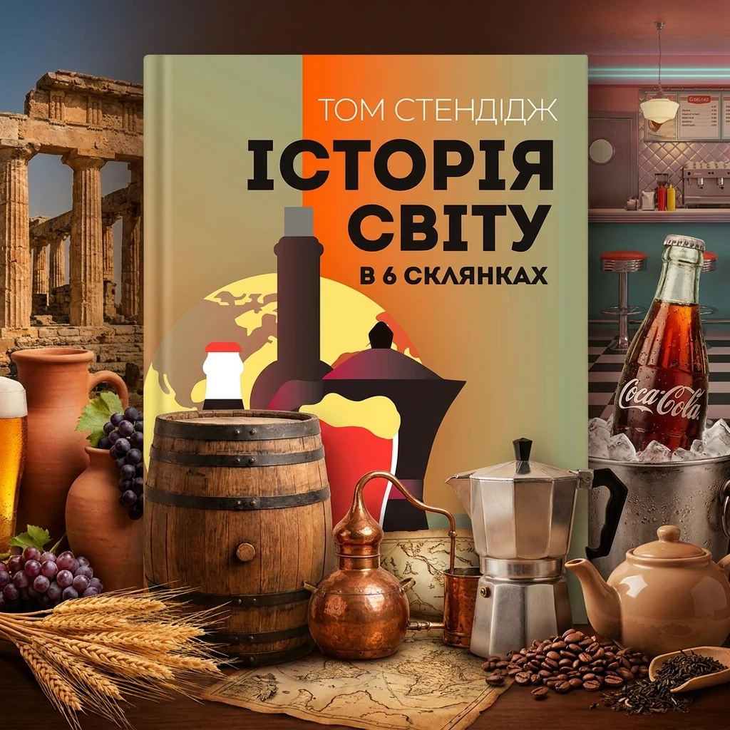 Книга Історія світу в 6 склянках Стендідж Т.