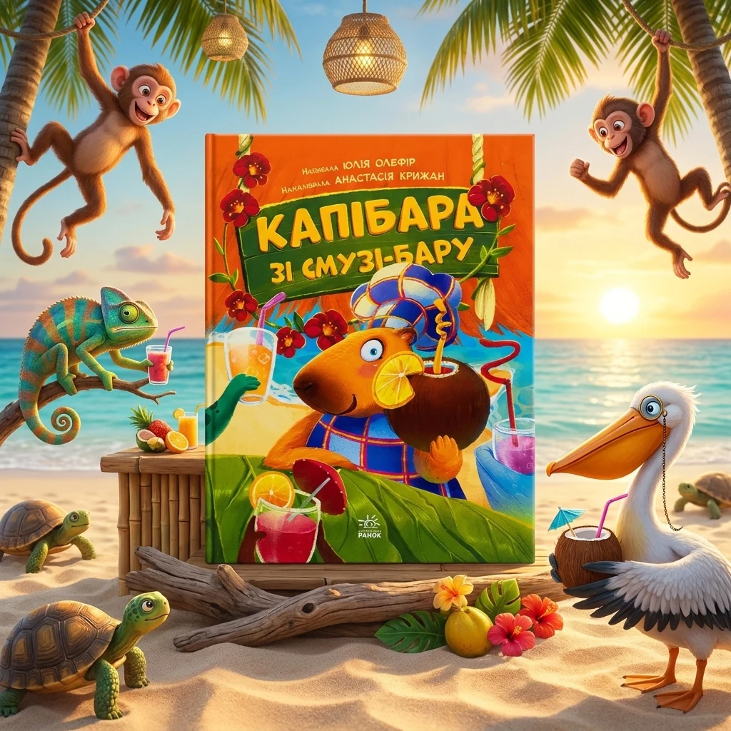 Книга Капібара зі смузі-бару