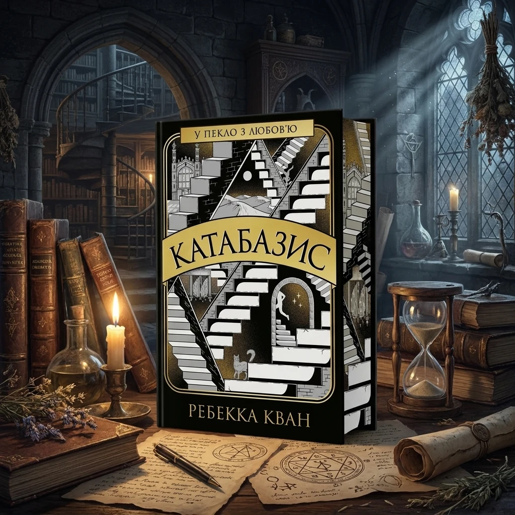 Книга Катабазис з іл. зрізом — Художня література