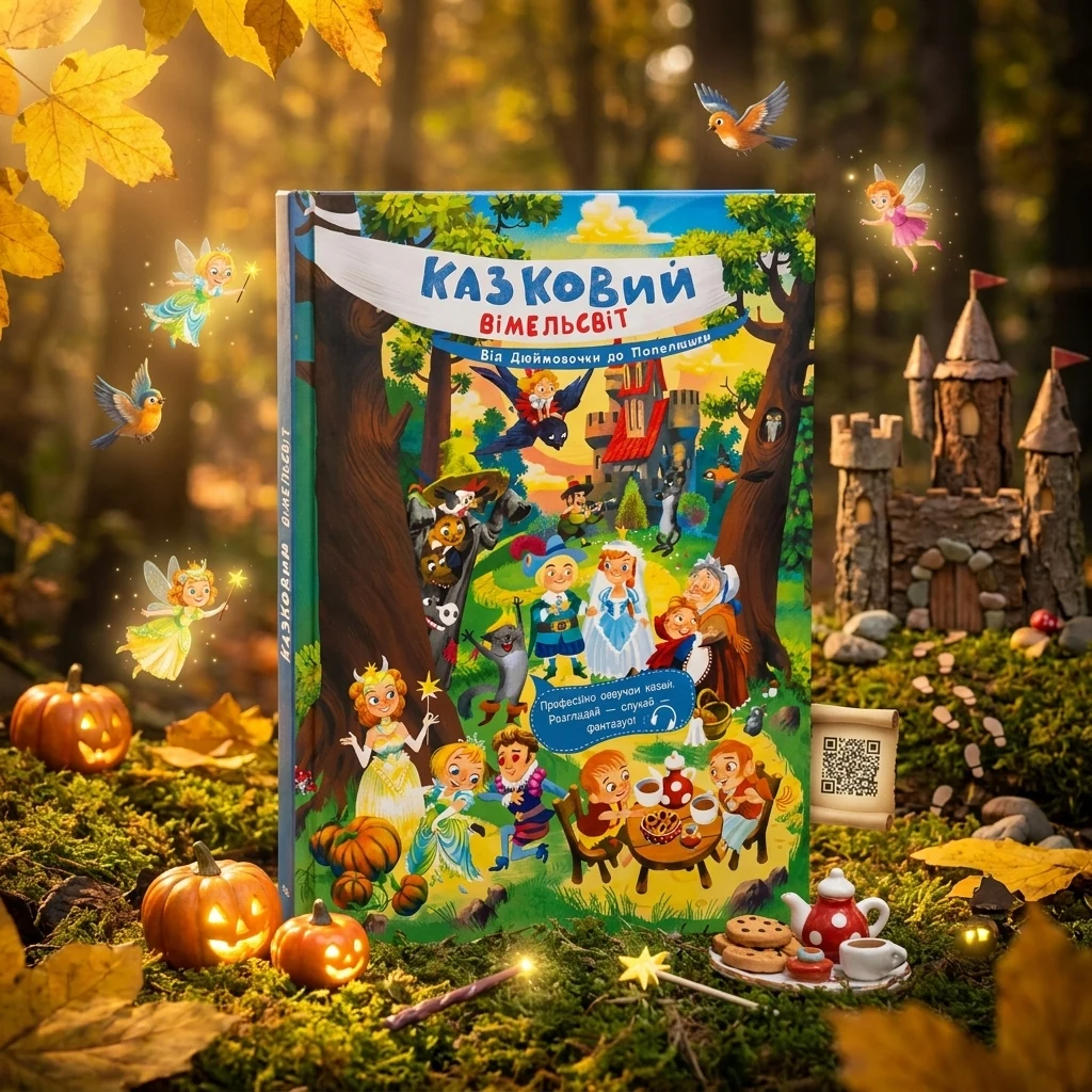 Книга Казковий вімельсвіт Від Дюймовочки до Попелюшки