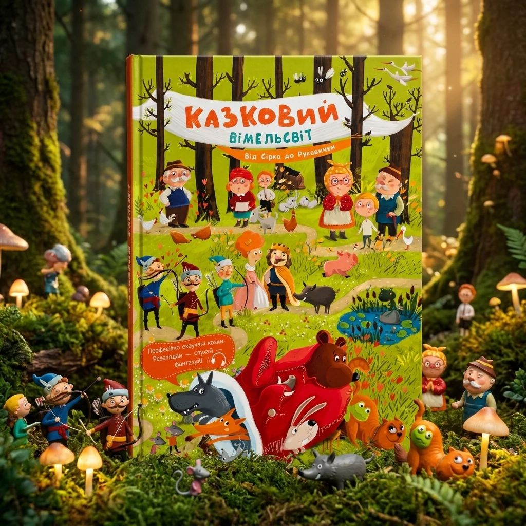 Книга Казковий вімельсвіт Від Сірка до Рукавички