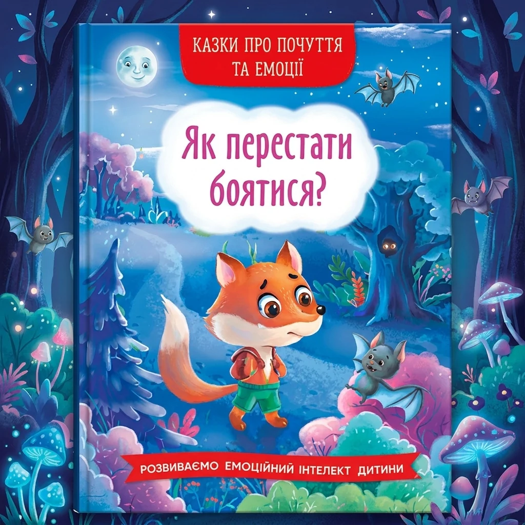 Книга Казки про почуття та емоції Як перестати боятися Кристалбук 73269