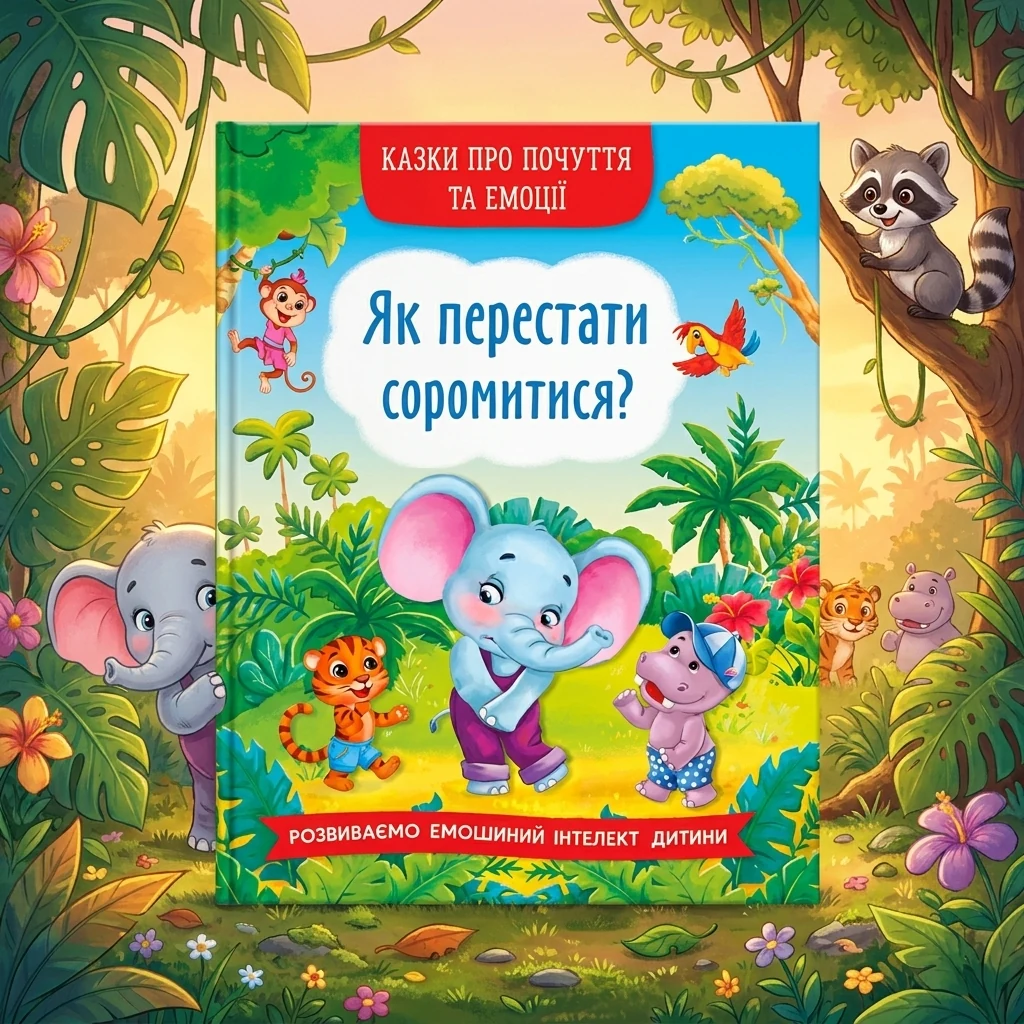 Книга Казки про почуття та емоції Як перестати соромитися Кристалбук 73474