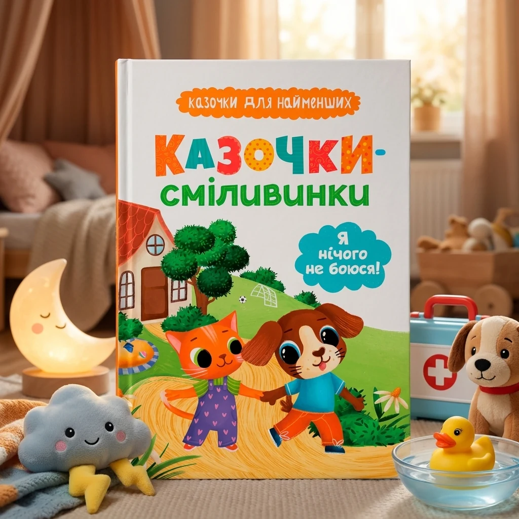 Книга Казочки для найменших Книга Казочки-сміливинки Я нічого не боюся!
