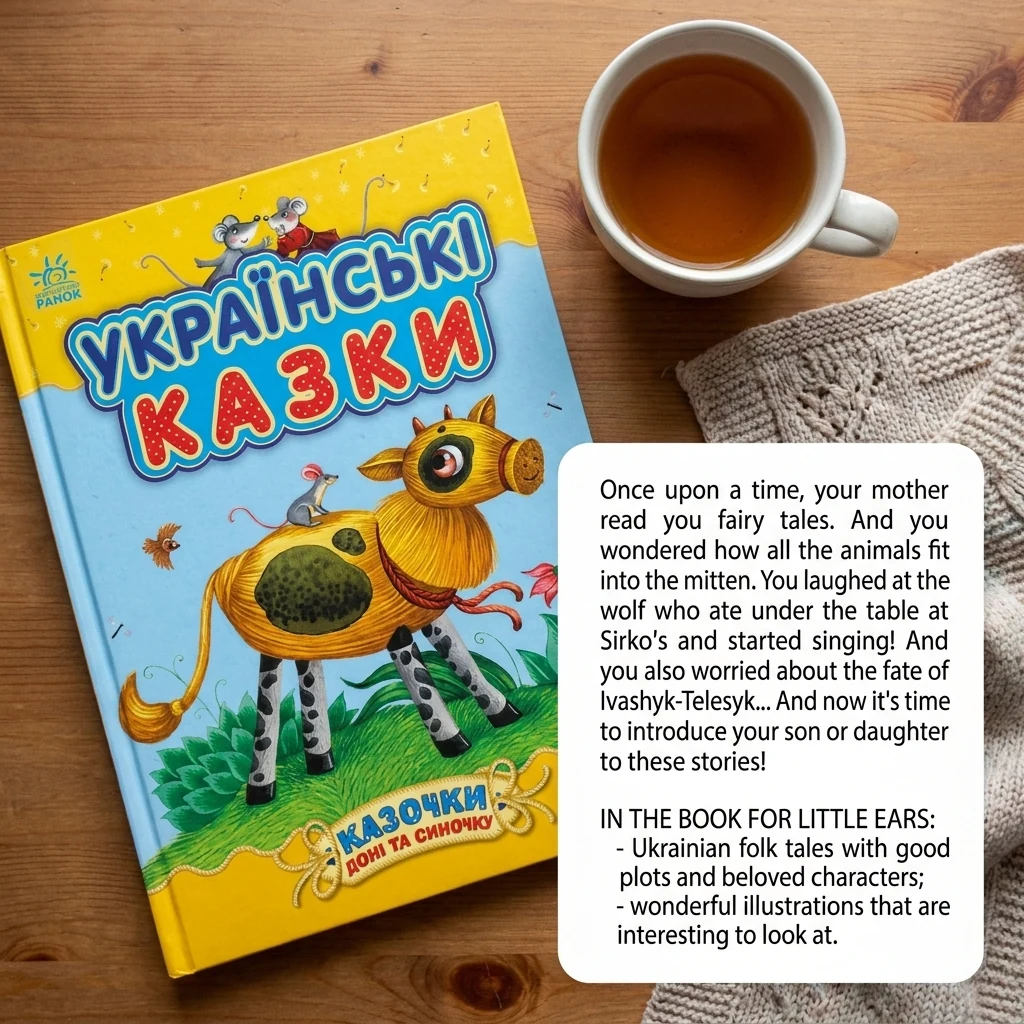 Книга Казочки доні та синочку : Українські казки (у)