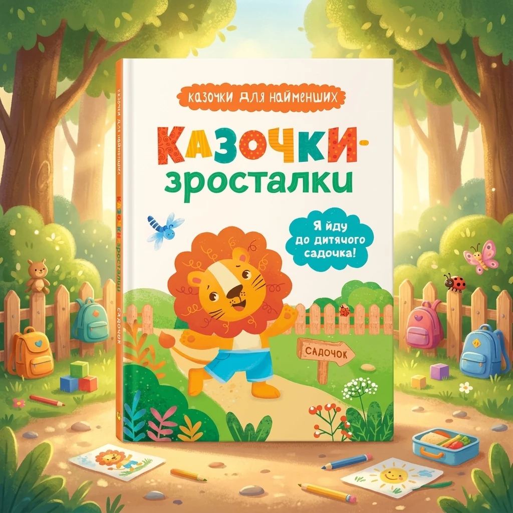 Книга Казочки-зросталки Я йду до садочка