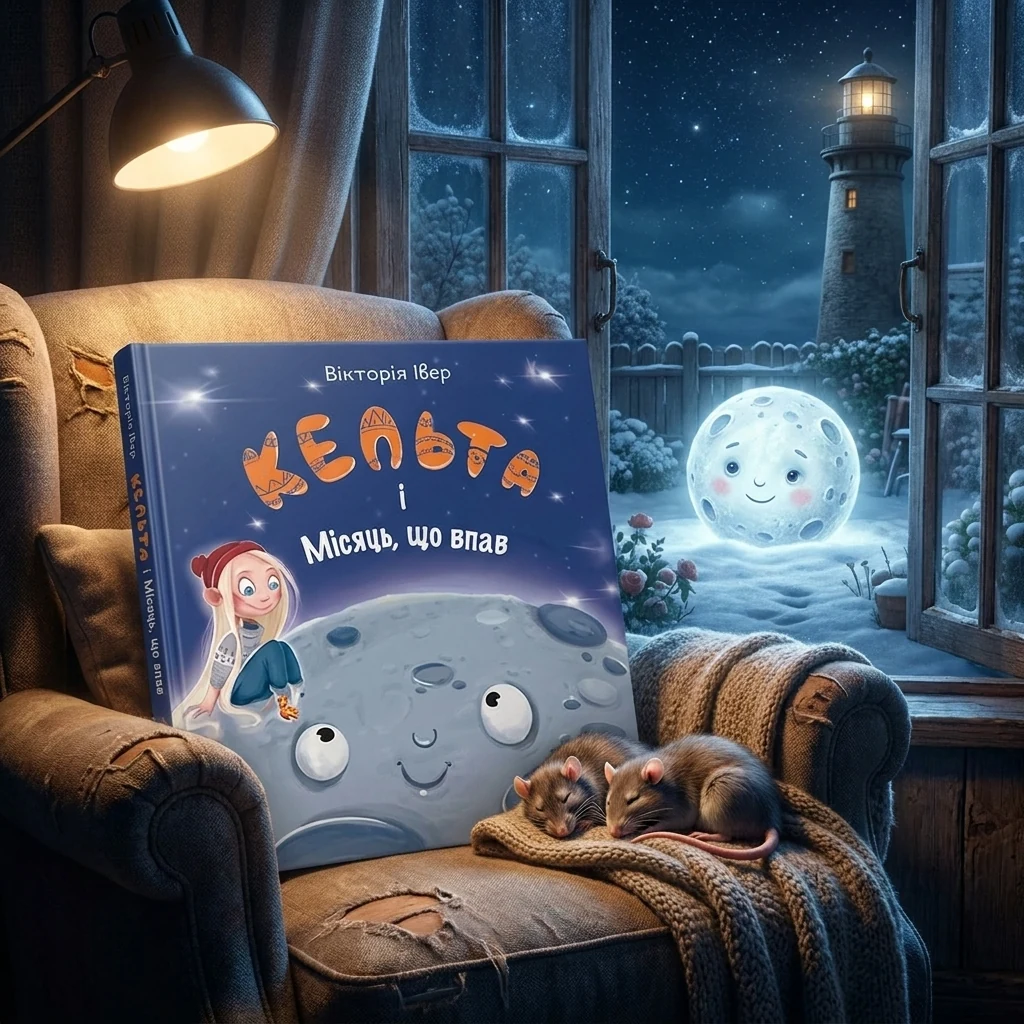 Книга Кельта і Місяць що впав Вікторія Івер Vivat 00321