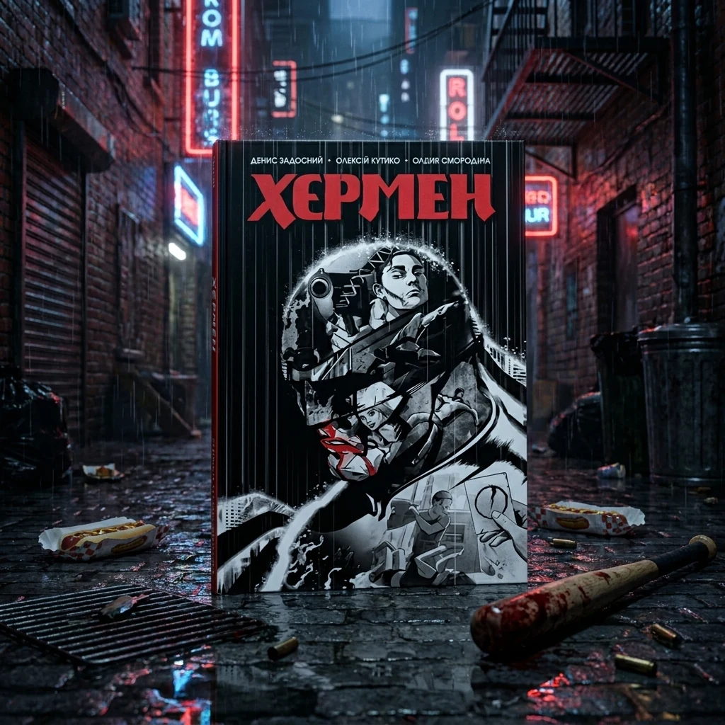Книга Хєрмен Д.Задоєний комікси Вовкулака 44522