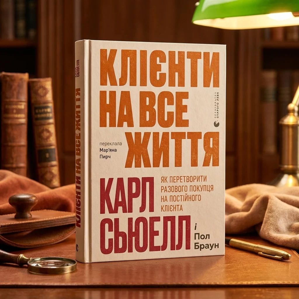 Книга Клієнти на все життя Як перетворити разового покупця на постійного клієнта