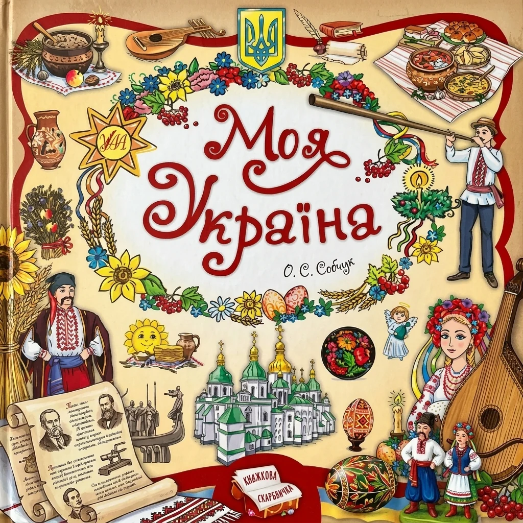 Книга Книжкова скарбничка Моя Україна УЛА 20585