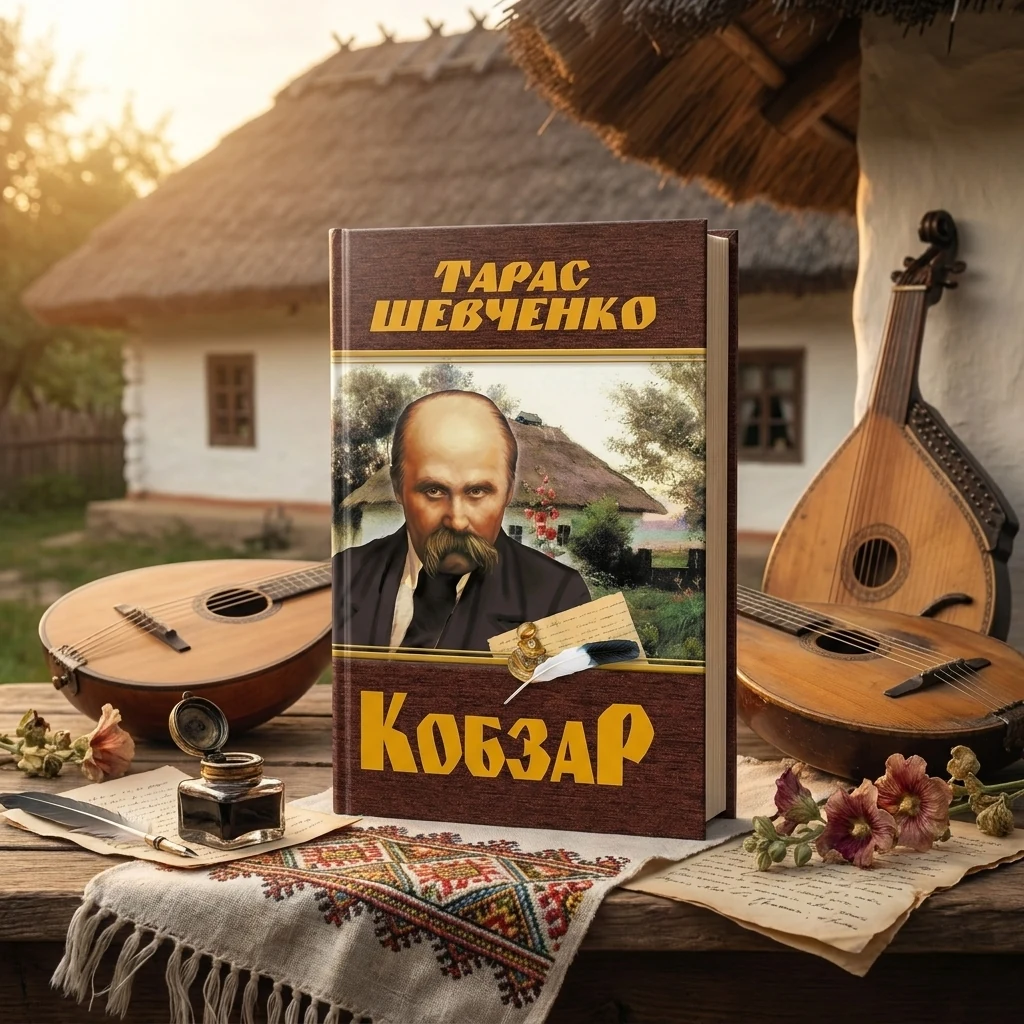 Книга Кобзар. Тарас Шевченко 480 стр.